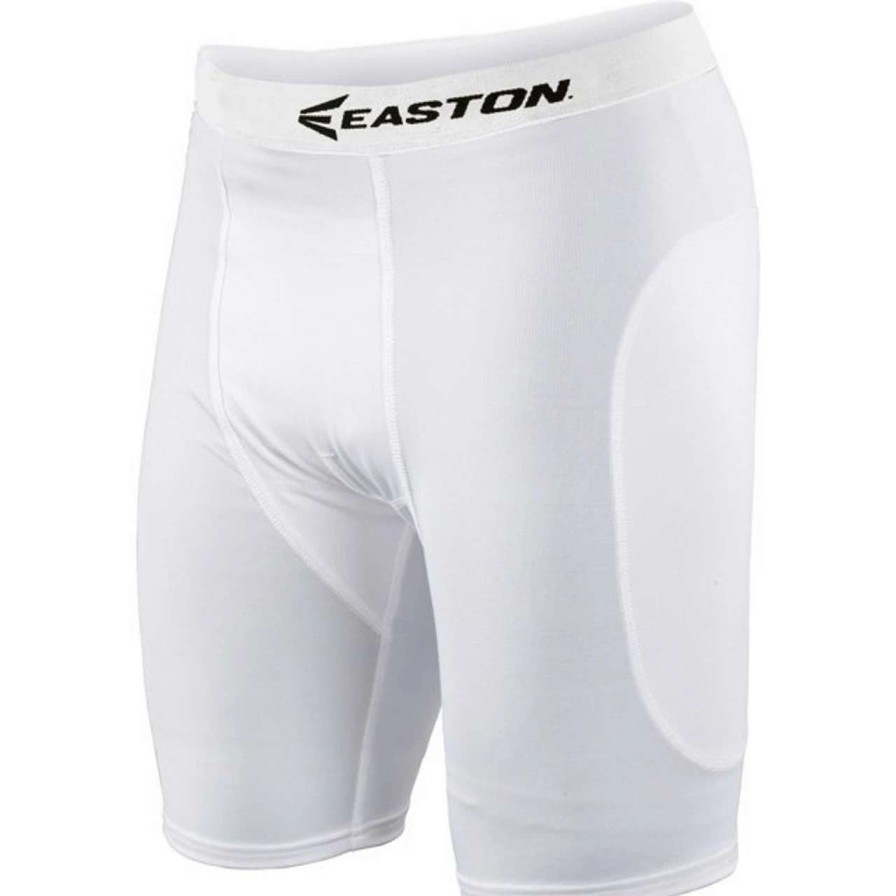 Baseball * | Easton Sliding Short White (Men'S)