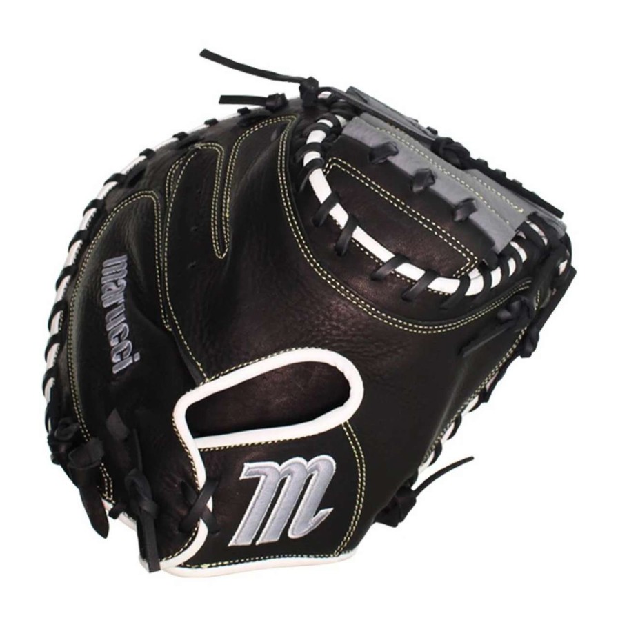 Baseball * | Marucci Oxbow Series Catcher'S Mitt | Black/Gray