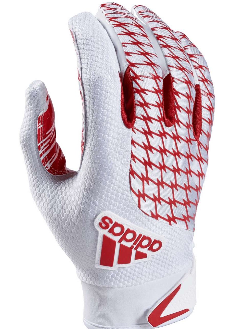 Football * | Adidas Adifast 2.0 Youth Football Glove Red