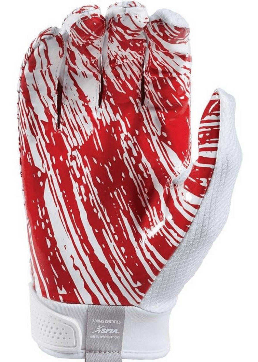 Football * | Adidas Adifast 2.0 Youth Football Glove Red