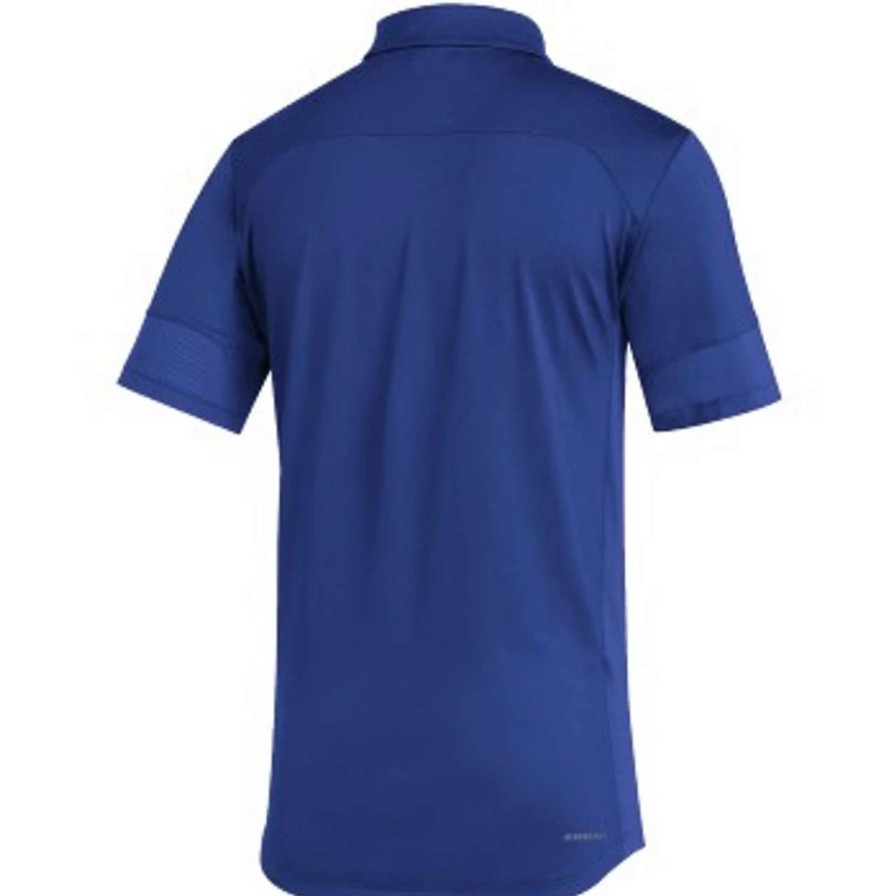 Apparel * | Adidas Tech Polo-Royal/White