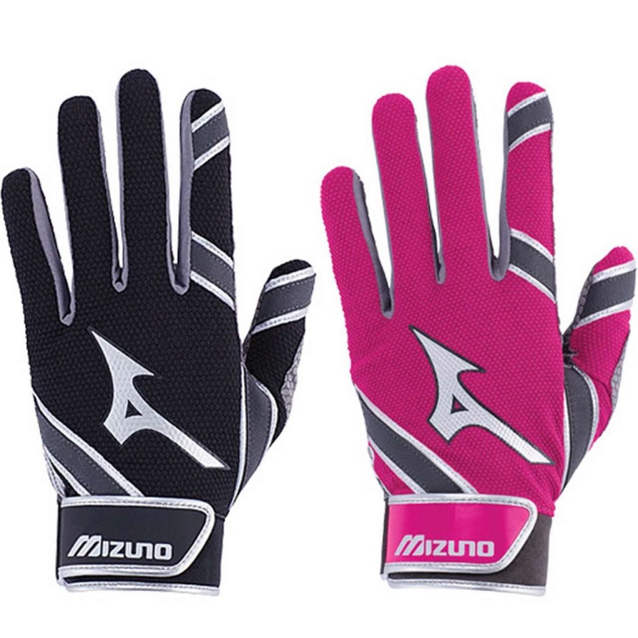 Baseball * | Mizuno Mvp Batting Gloves Yth