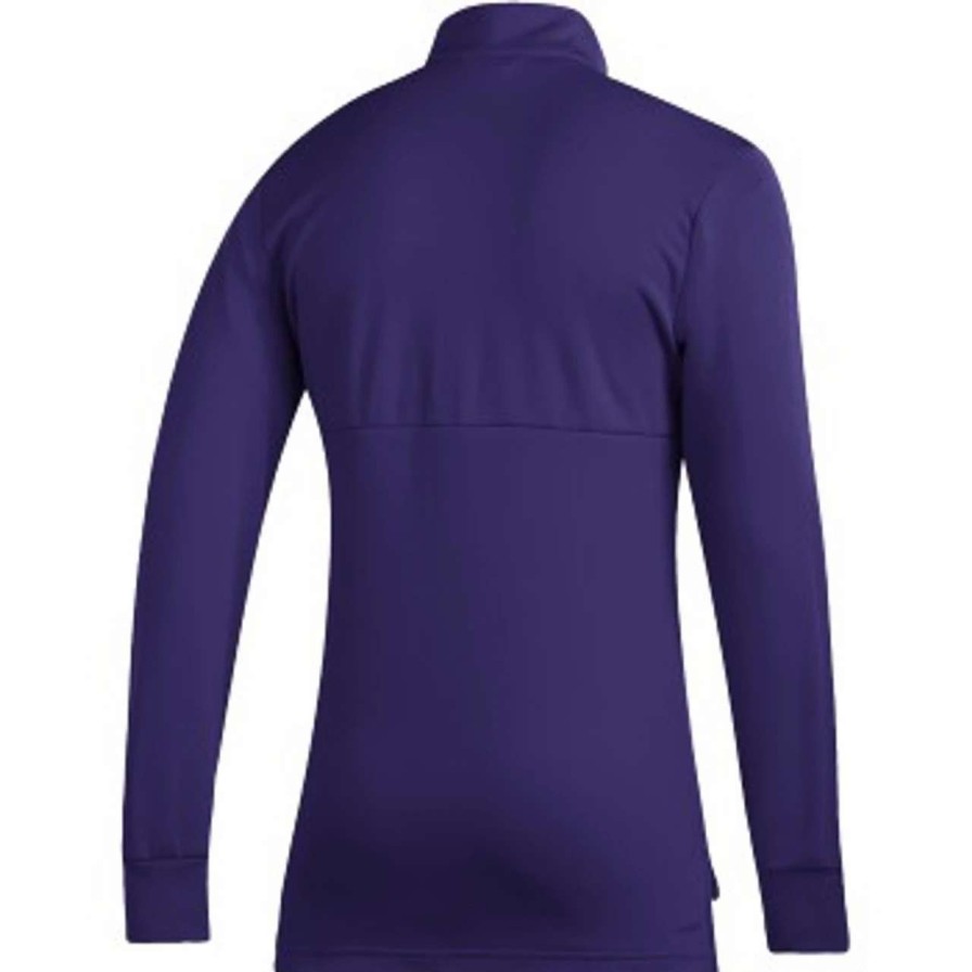 Apparel * | Adidas Team Issue 1/4 Zip Team Coll Purple/White