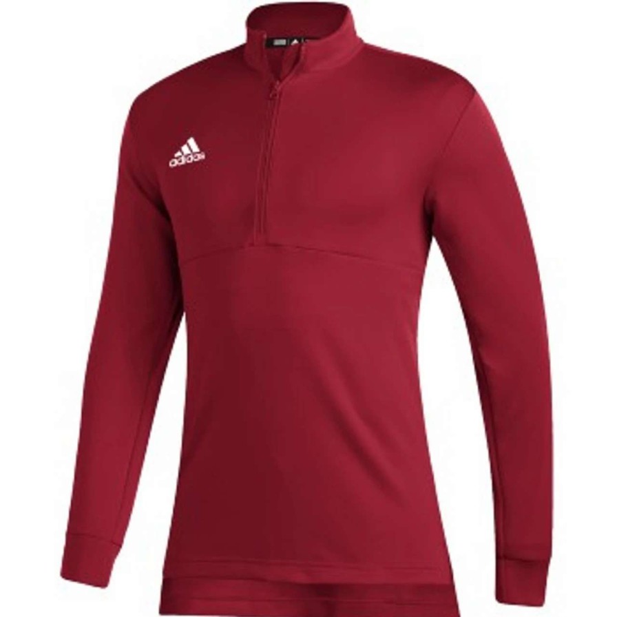 Apparel * | Adidas Team Issue 1/4 Zip Team Power Red/White