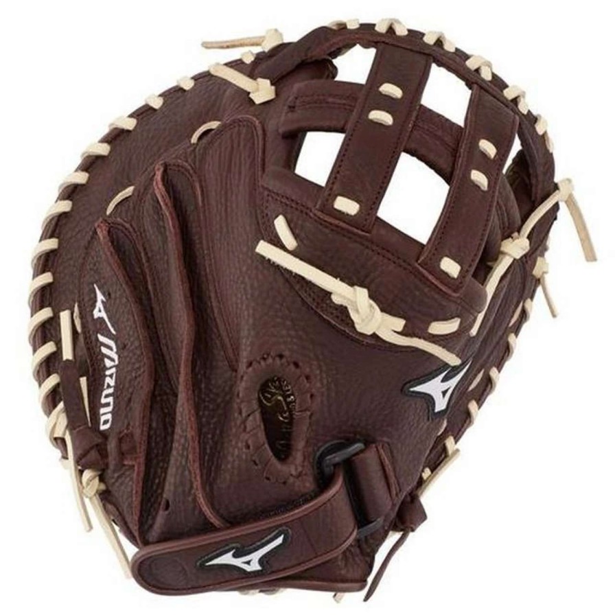 Fastpitch Softball * | Mizuno 312745 Franchise Series Fastpitch Softball Catcher'S Mitt 34