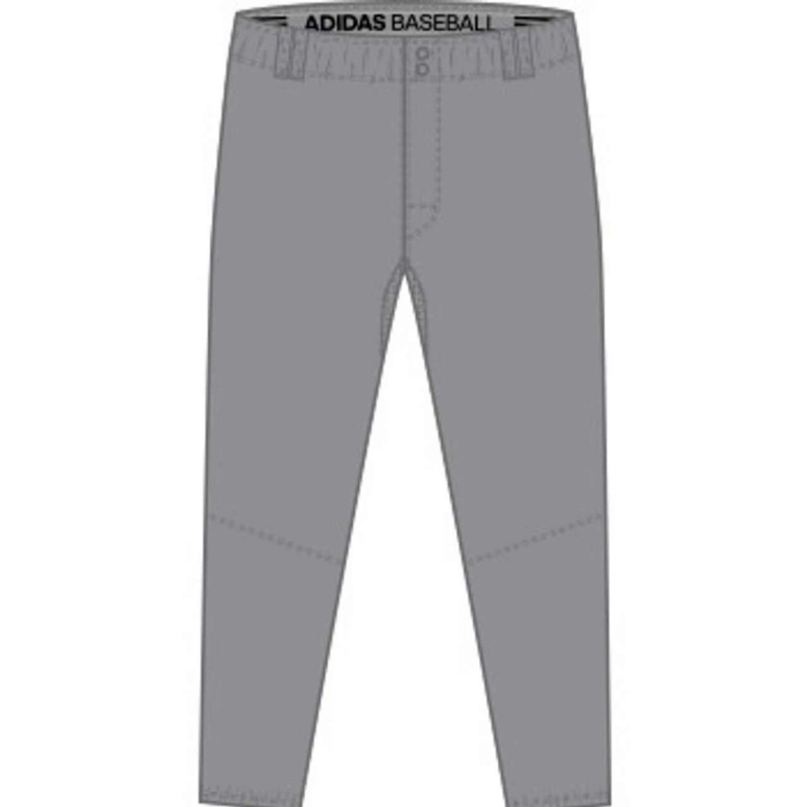 Baseball * | Adidas Diamond King Elite Short Baseball Pant Light Onix