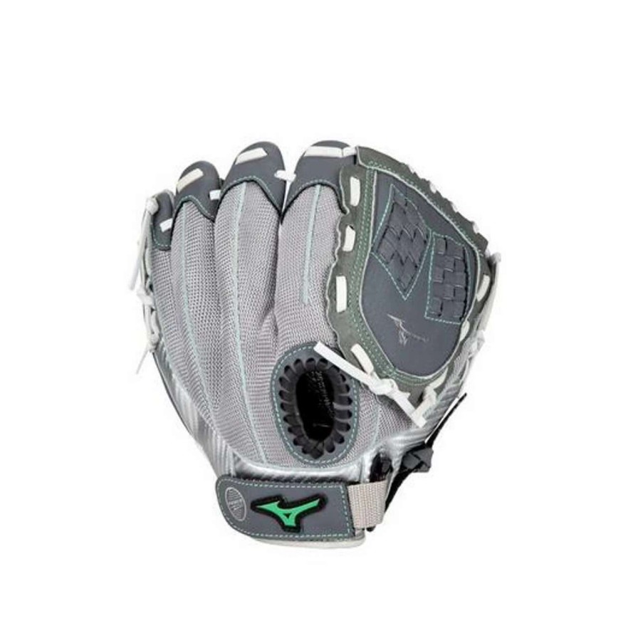 Fastpitch Softball * | Mizuno Prospect Finch Youth Fastpitch Glove 11 Grey/White