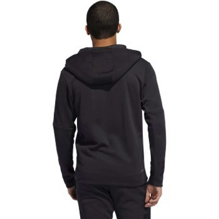 Apparel * | Adidas Cross Up 365 Full Zip Pullover Black (8708)