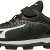 Footwear * | Mizuno Wave Select Nine Jr Youth Baseball Cleat Black/White