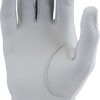 Fastpitch Softball * | Marucci Medallion Fastpitch Batting Gloves | Adult White