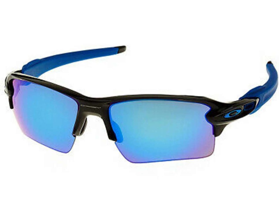 Sunglasses * | Oakley Flak 2.0 Xl | Polished Black | Sapphire Iridium