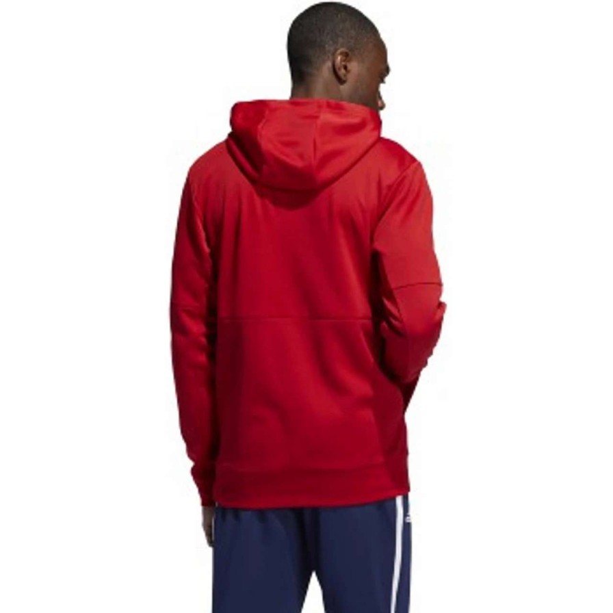 Apparel * | Adidas Team Issue Pullover Team Power Red,White