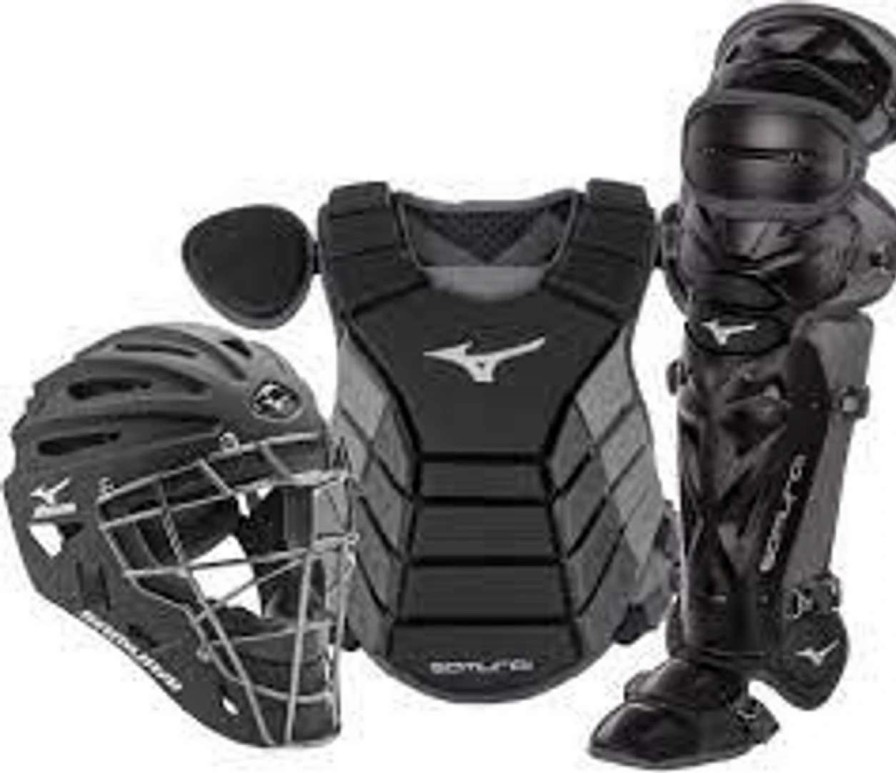 Baseball * | Mizuno Samurai Adult 15 Baseball Catcher'S Gear Box Set