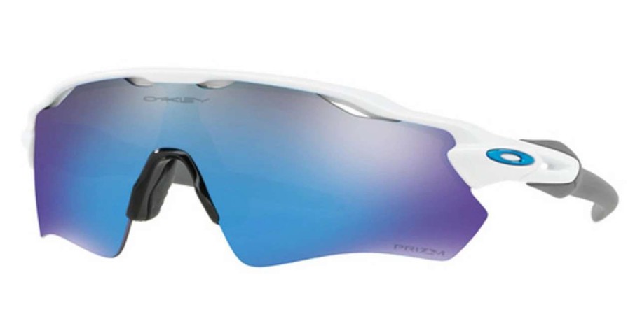 Sunglasses * | Oakley Radar Ev Path Pol White Prizm Sapphire Iridium