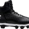 Football * | Under Armour Kids' Hammer Mid Rm Football Cleats Black