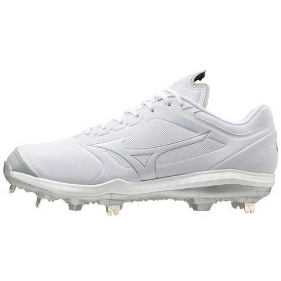 Footwear * | Mizuno Sweep 5 Women'S Metal Cleat White