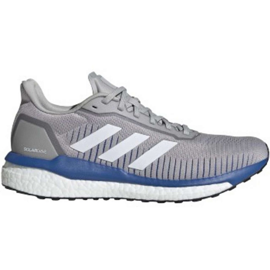 Footwear * | Adidas Solar Drive 19 Men'S Running Shoe Grey/Royal (8715)