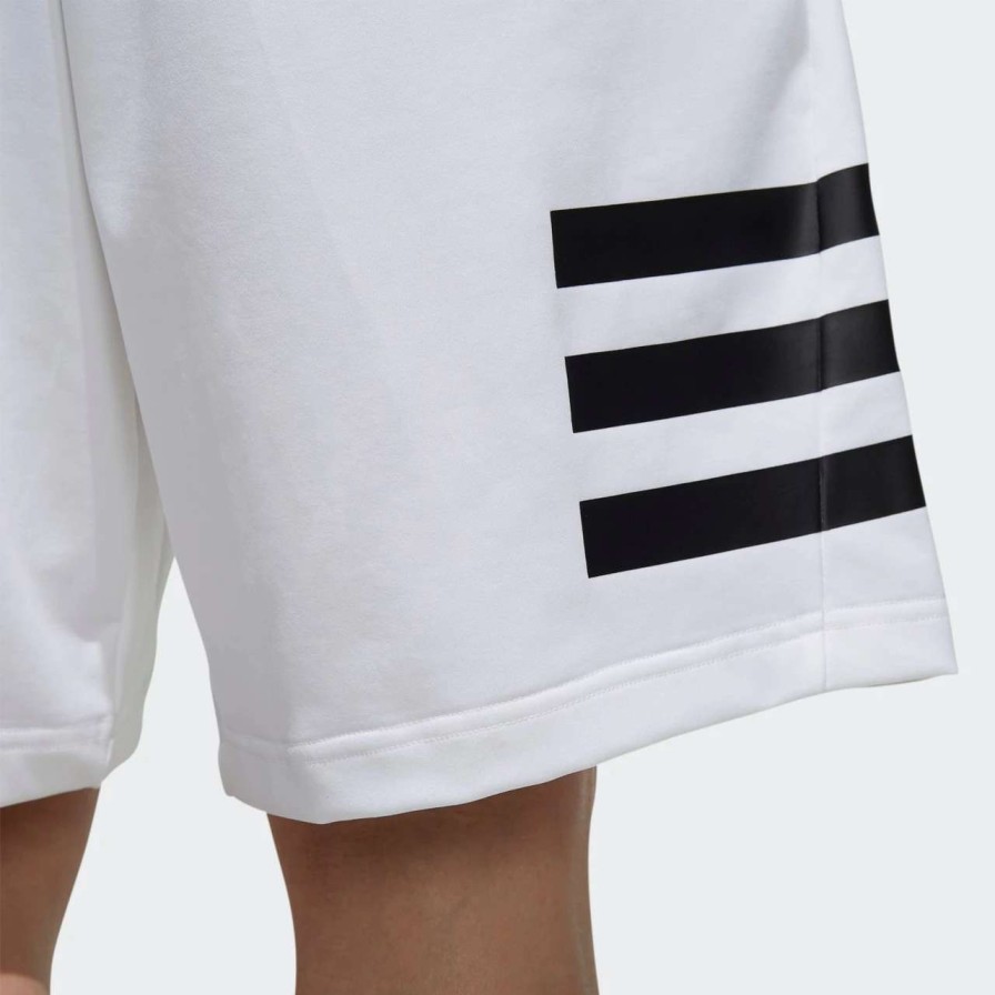 Apparel * | Adidas Designed 2 Move 3 Stripe Short-White