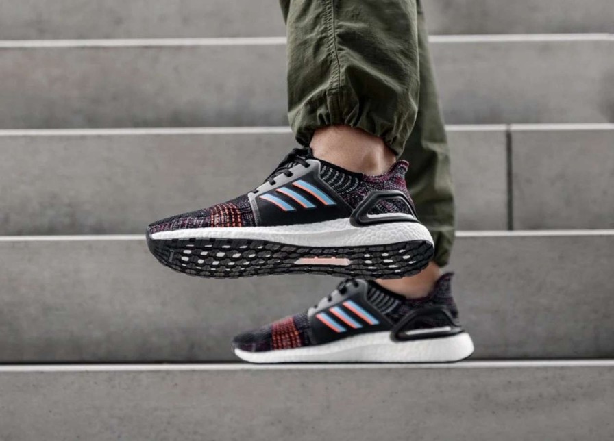 Footwear * | Adidas Ultraboost 19 Men'S /Orange/Blue (8608) Black