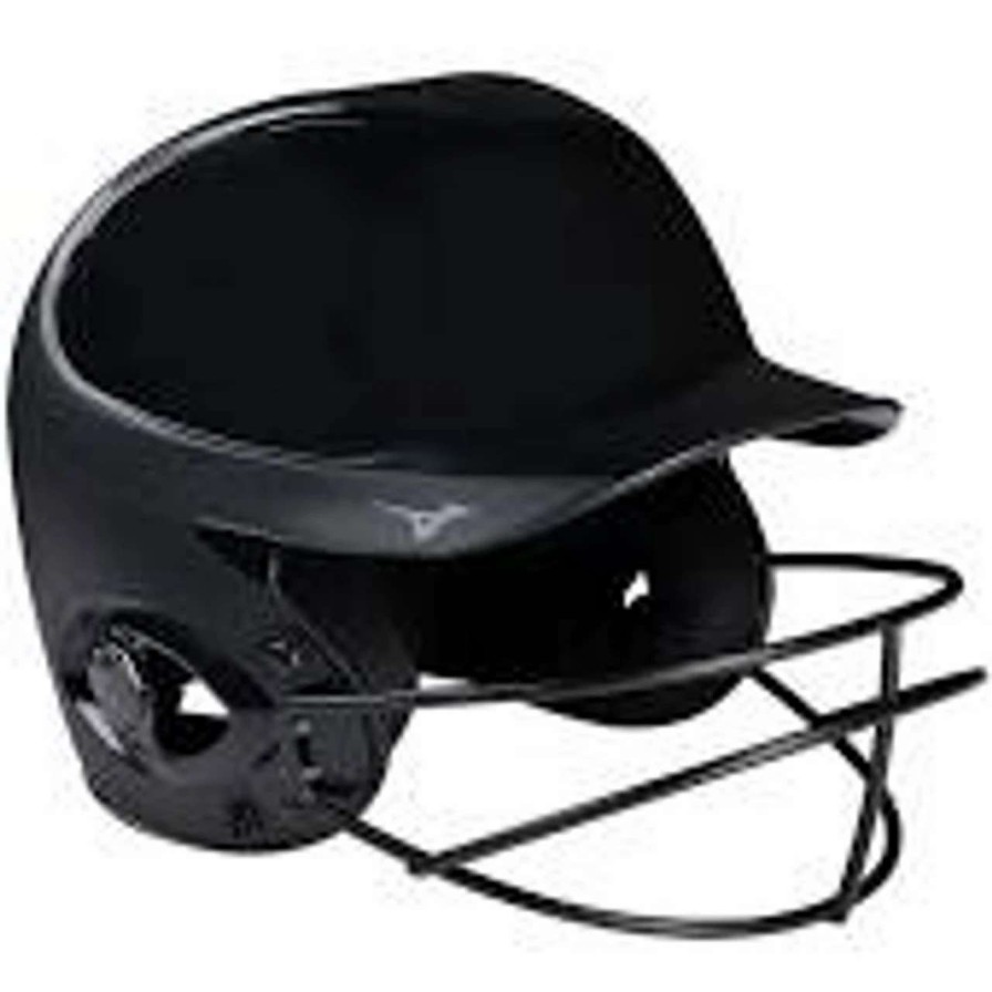 Fastpitch Softball * | Mizuno Mvp Youth Batting Helmet W/ Fastpitch Mask