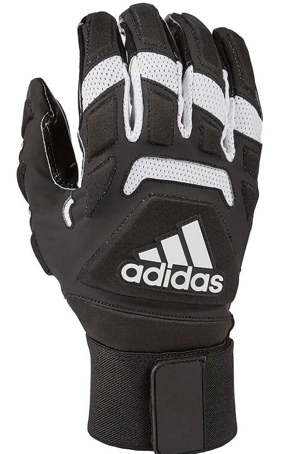 Football * | Adidas Freak Max 2.0 Padded Lineman Gloves, Black/White