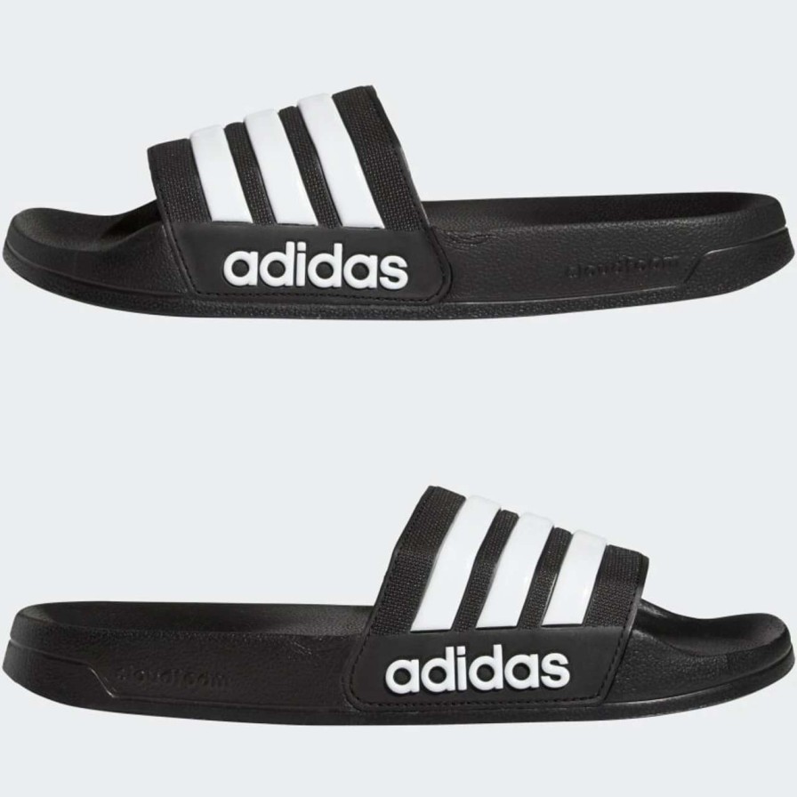 Footwear * | Adidas Adilette Shower Core Black And White